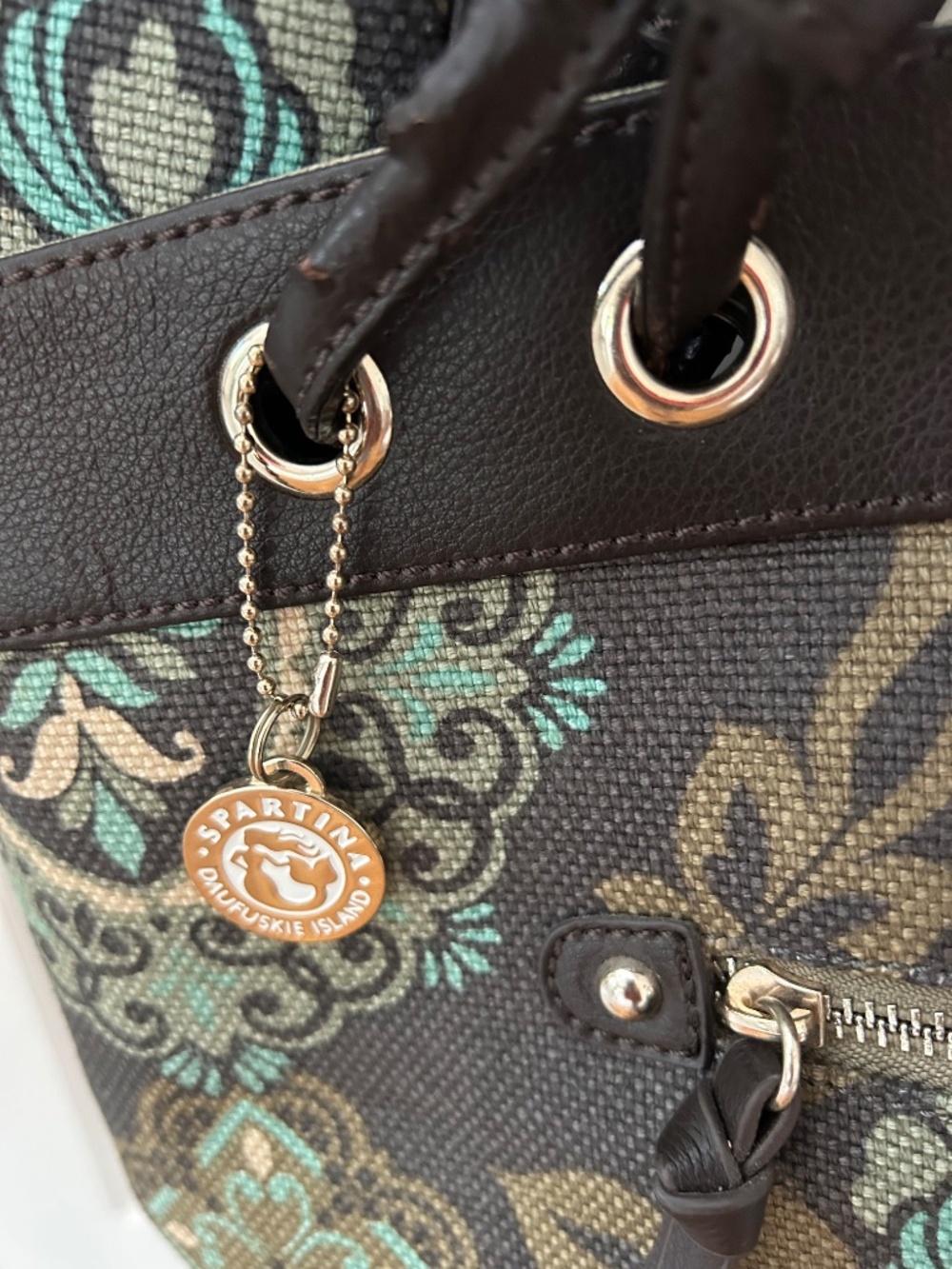 Spartina tote handbag with eye glass case - Picture 3 of 10